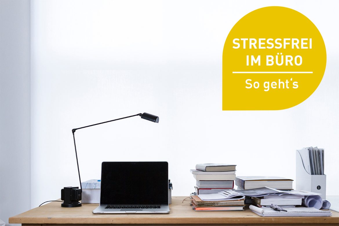Ein geordneter Schreibtisch sorgt für mehr Entspannung im Kopf.