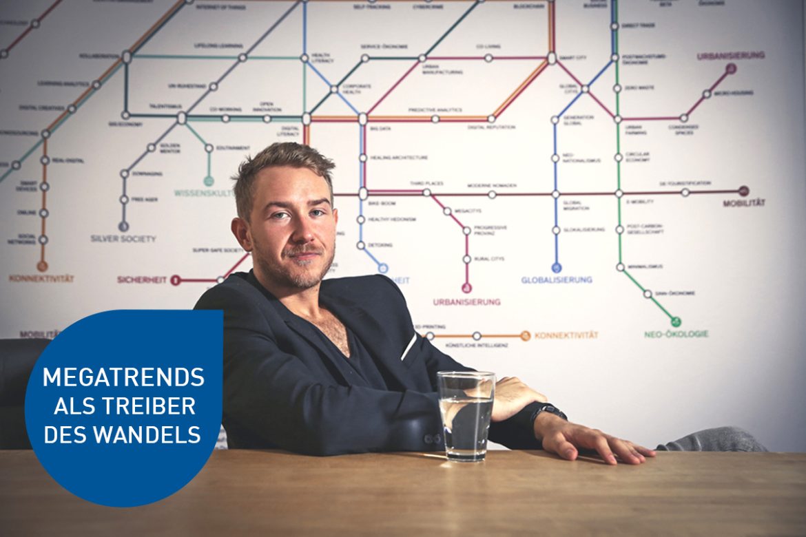 Tristan Horx „Megatrends sind Treiber des Wandels“ Volksbank Blog